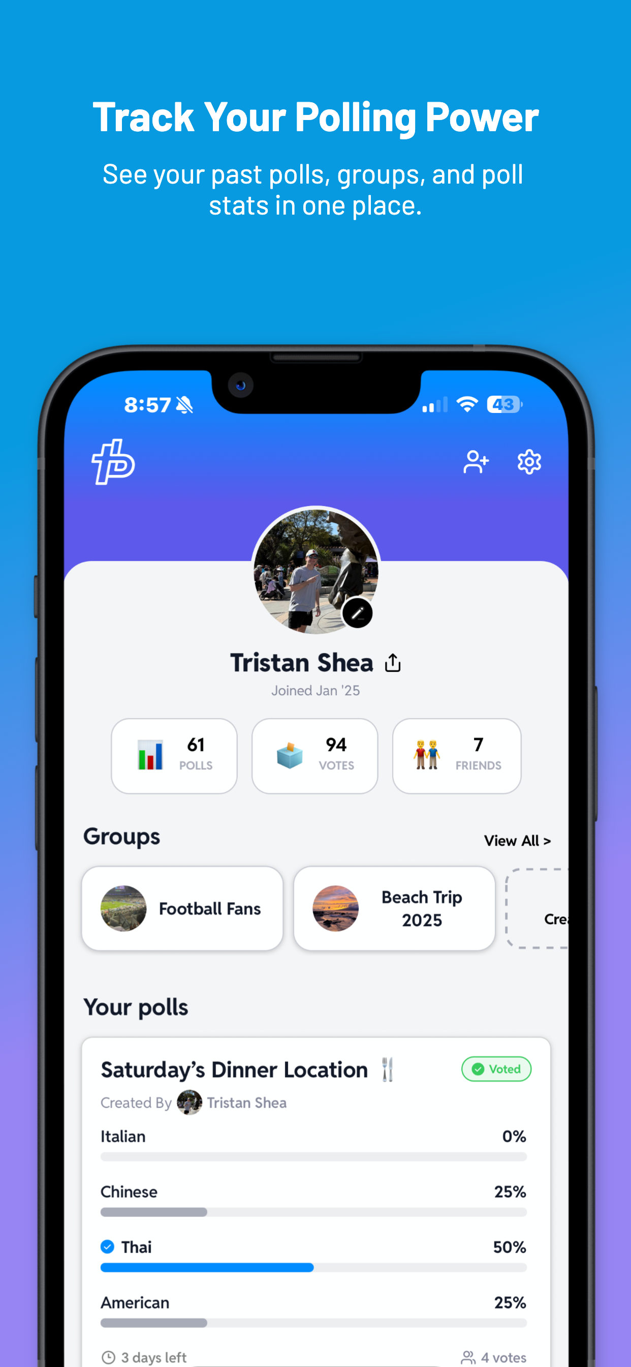 TieBreaker - Social Polling