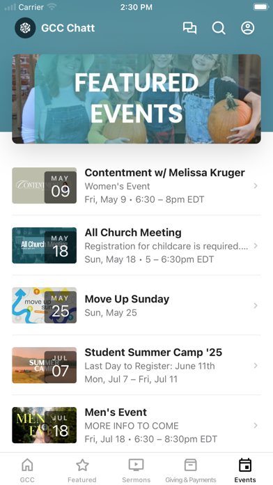 Gospel Community Chattanooga Screenshot