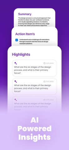 Flow AI: Voice Note Taker App screenshot