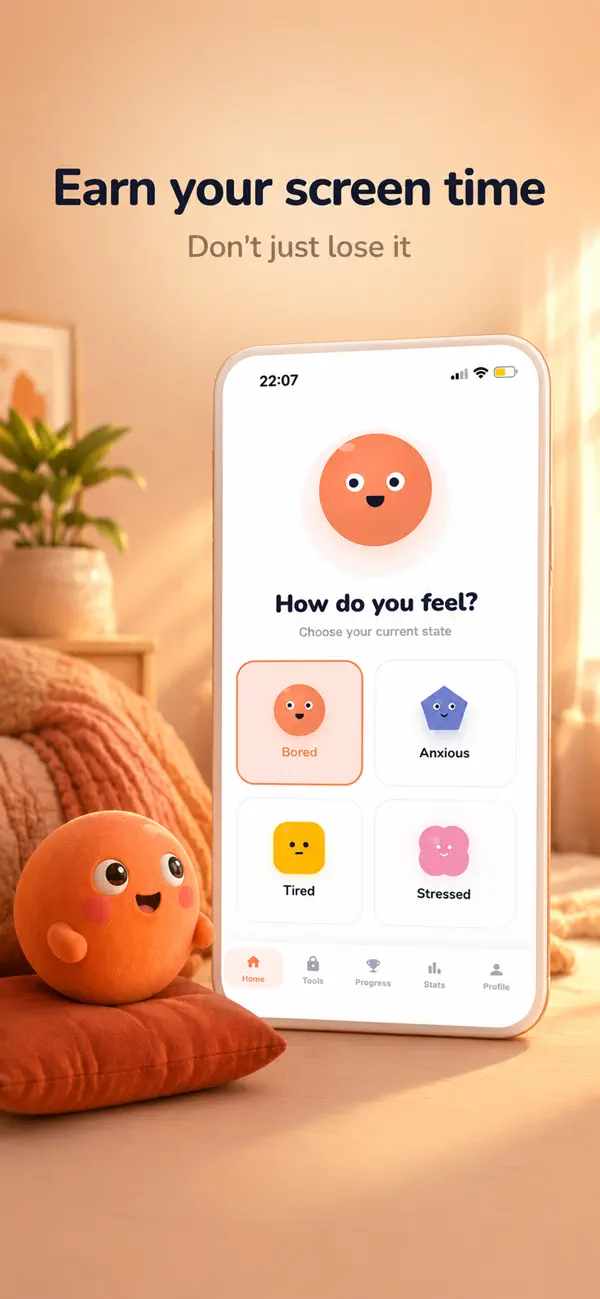 Screenshot #1 pour Detox: Earn your Screen Time