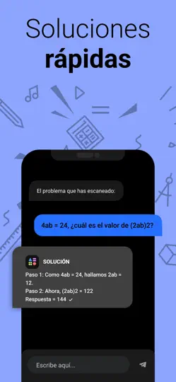 Captura de pantalla de Homework Helper - Wizard AI en iPhone 5