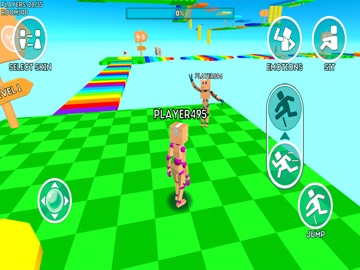 Obby Online Parkour World iPad screenshot