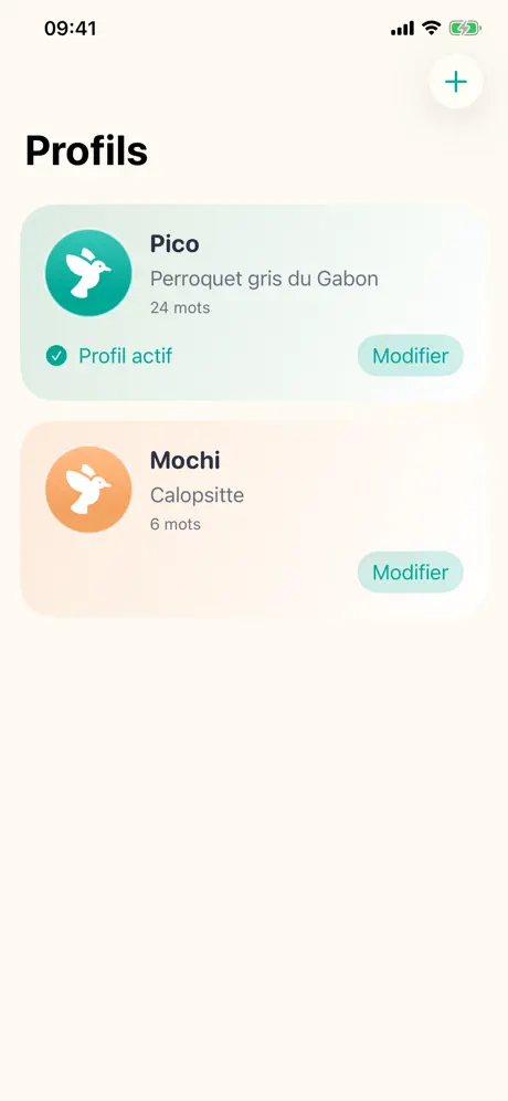 Vocabulaire Perroquet screenshot 4