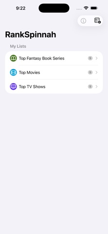 RankSpinnah screenshot