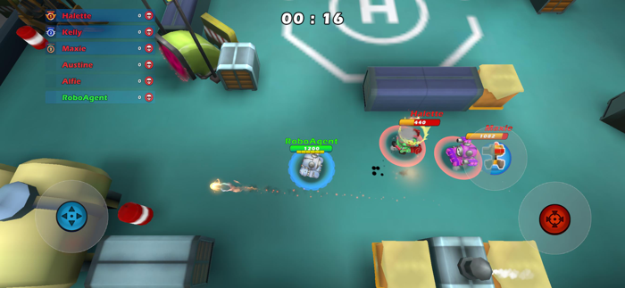 RoboRoar  Battle Arena Game