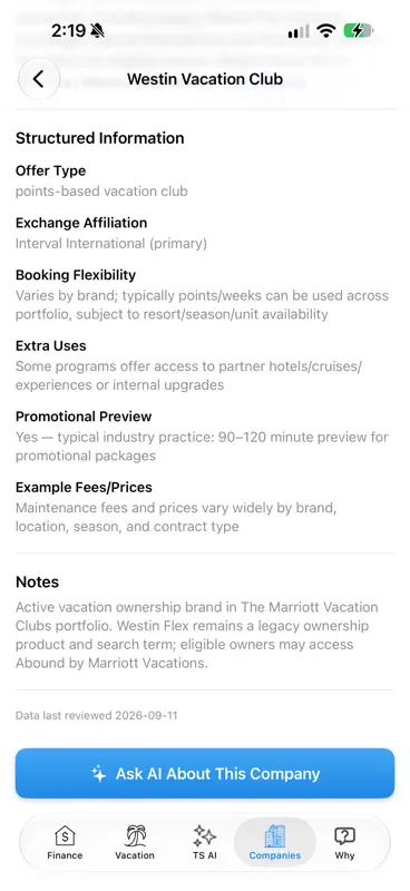 Timeshare Calculators with AI screenshot 8 of 10