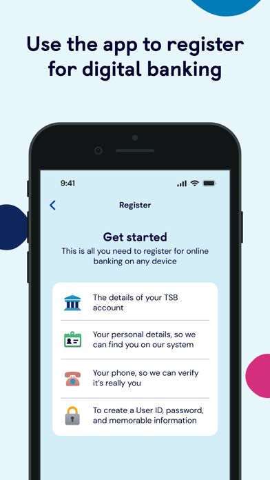 TSB Mobile Banking Screenshot