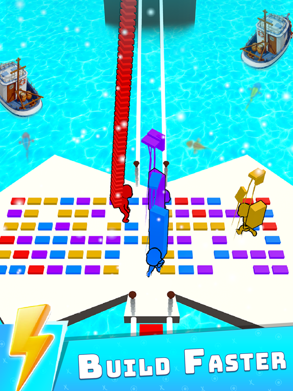 Screenshot #4 pour Bridge Race Jeu course épique