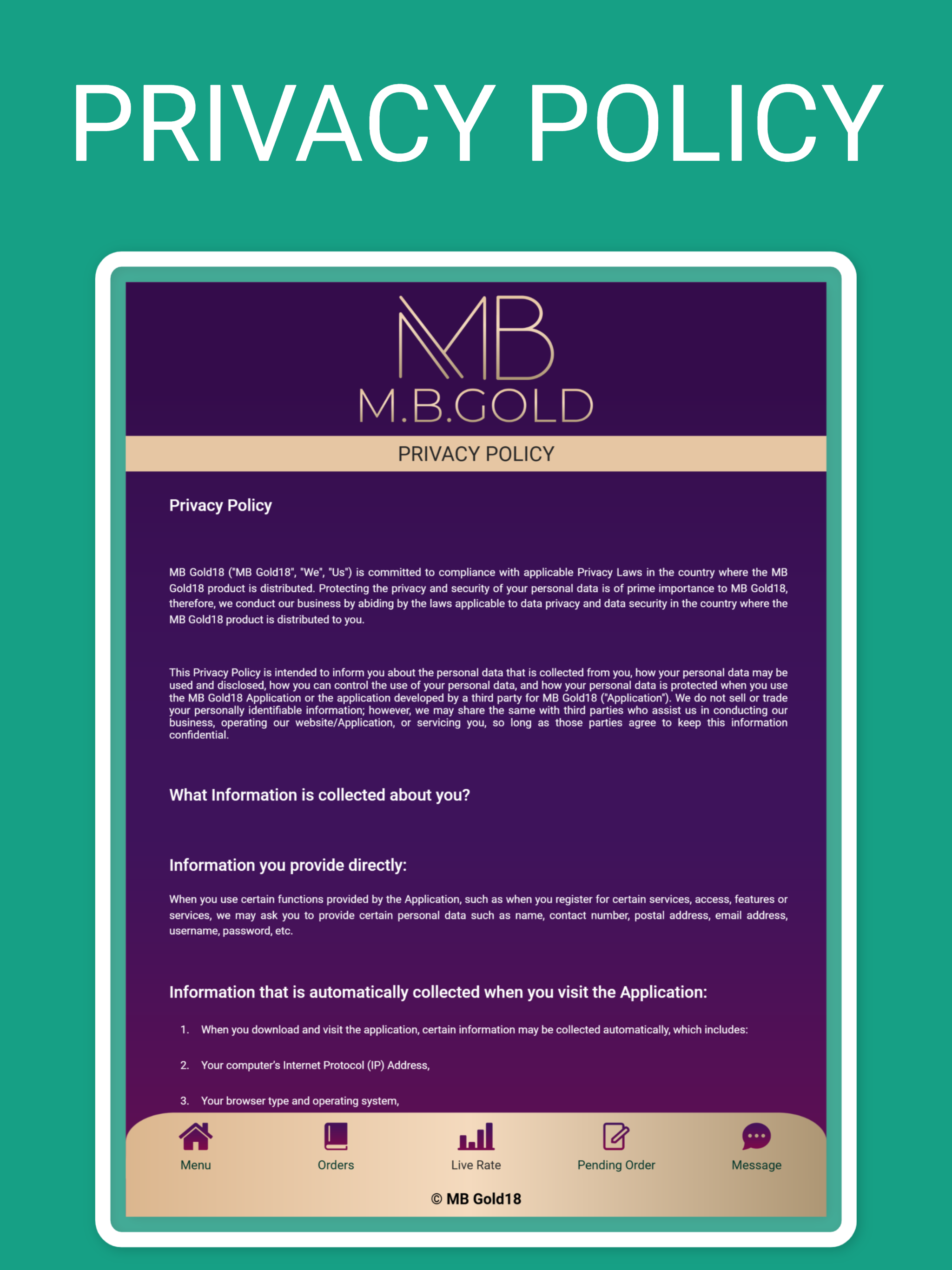 MB Gold. screenshot 16
