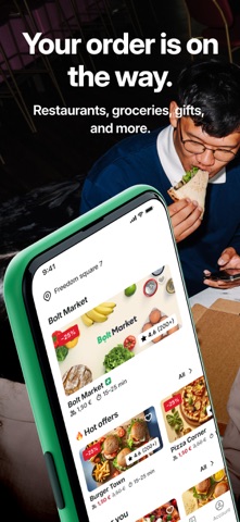 Bolt Food App Store preview screenshot 1