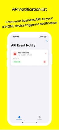 API Event Notify screenshot 1