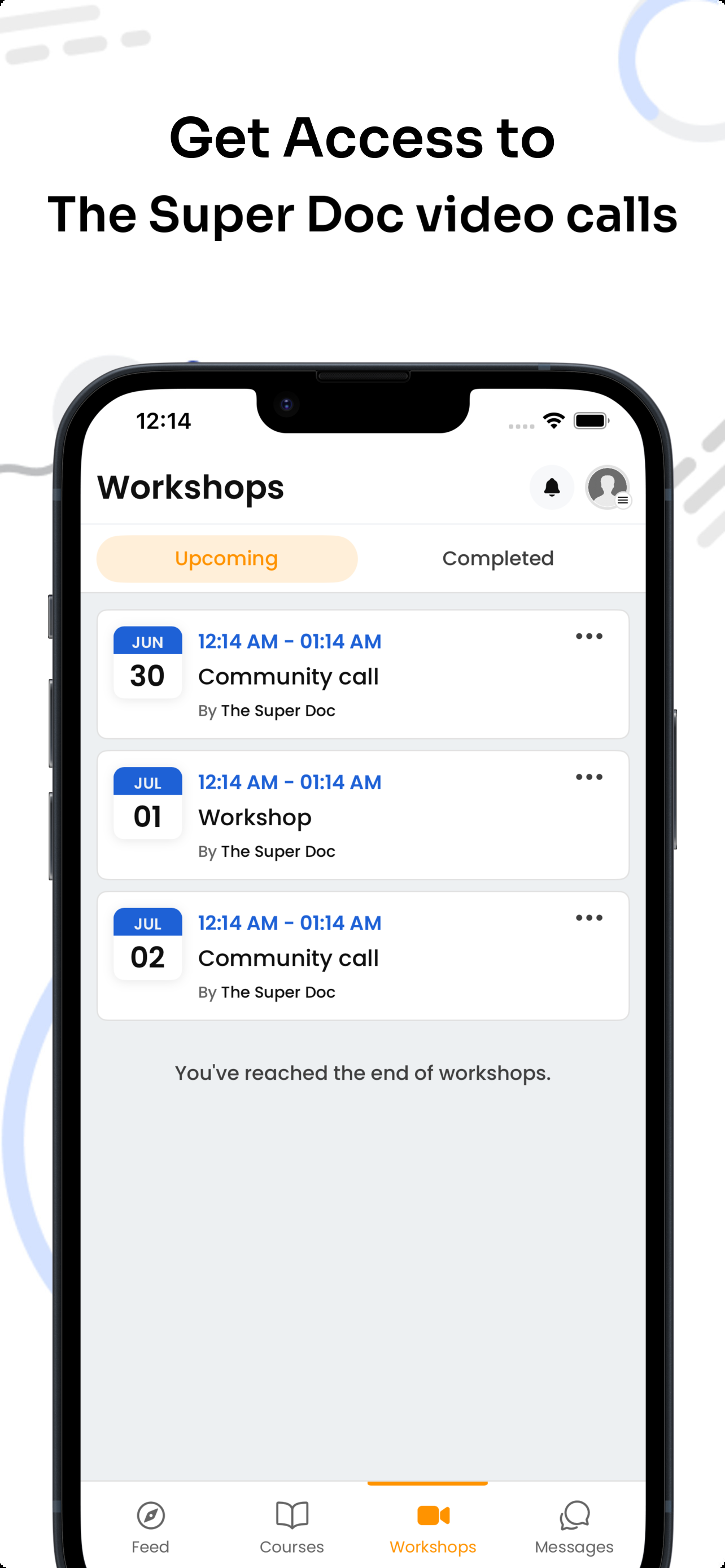The SuperDoc Vitality Hub screenshot 4