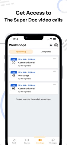 The SuperDoc Vitality Hub Screenshot 4 of 4