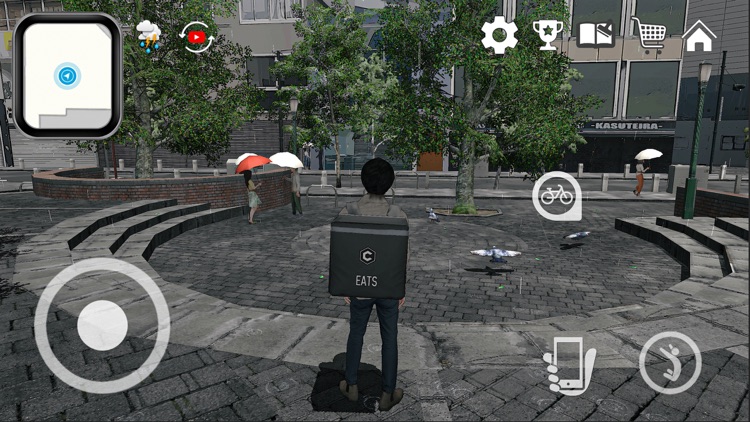 Delivery Food Sim- Japan Osaka screenshot-3