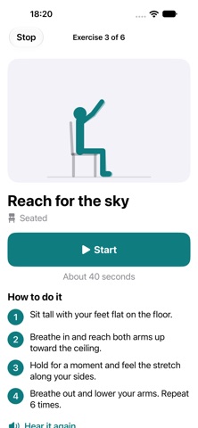 Workout for 80+ screenshot 3