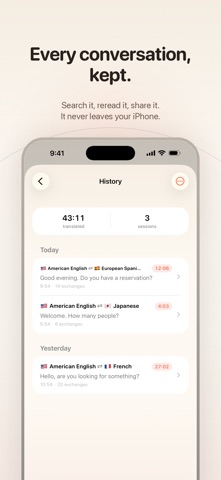 Franca: Live Voice Interpreter Screenshot 6 of 8