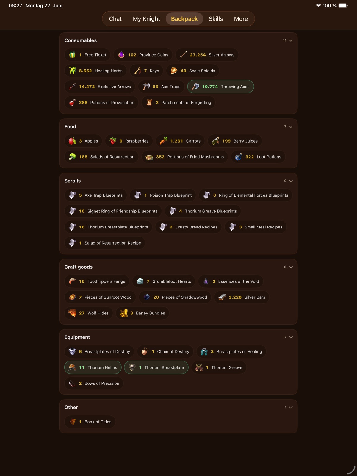 Knight-Manager ipad screenshot 2