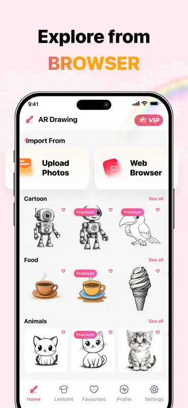 AR art Projector, Draw DaVinci screenshot 5 of 6