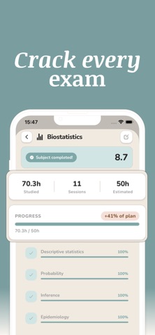 Aprofy: Study Planner & Timer Screenshot 4 of 6