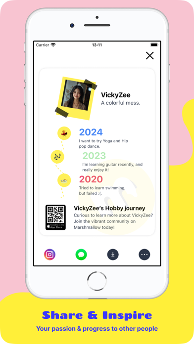 Marshmallow - Events. Friends. Screenshot