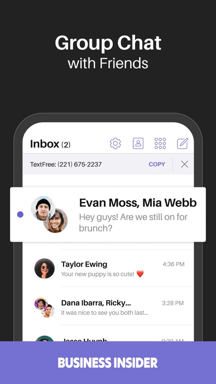 Text Free: Second Call Number screenshot-4