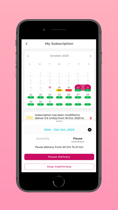 Kyte Milk Screenshot