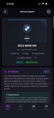 CarIntel screenshot