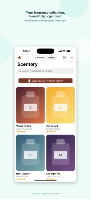 Scentory: Fragrance Wardrobe screenshot 1