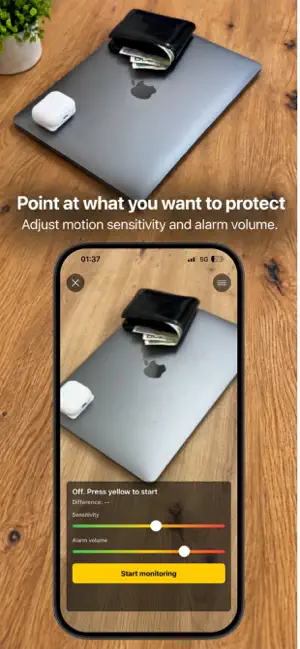 Motion Alert screenshot 1
