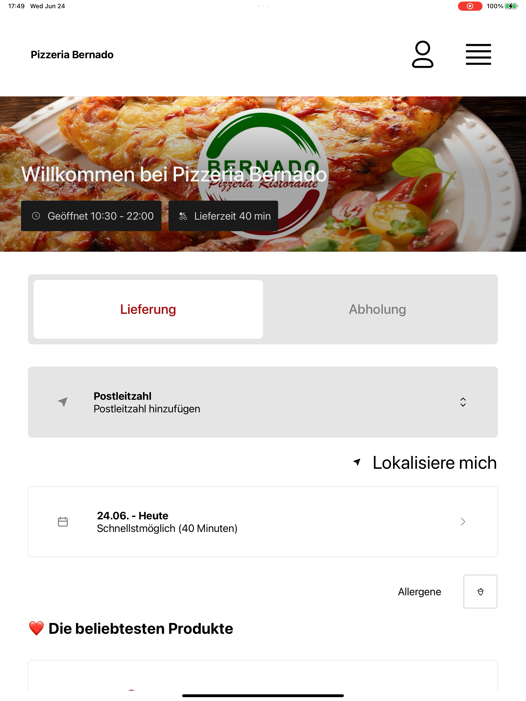 Pizzeria Bernado screenshot 10