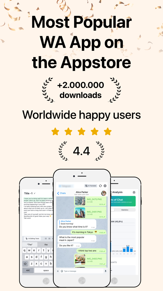 #1. Messenger AI for WA & More (iOS) 来自: Irem Bilge Gungor