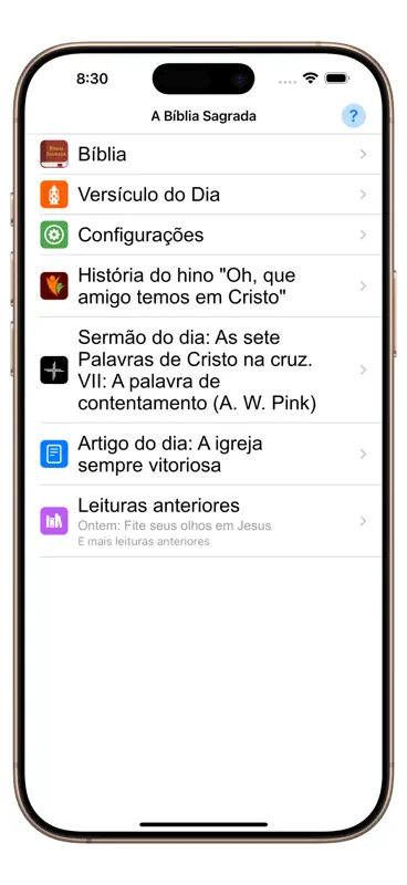A Bíblia Sagrada screenshot 1 of 5