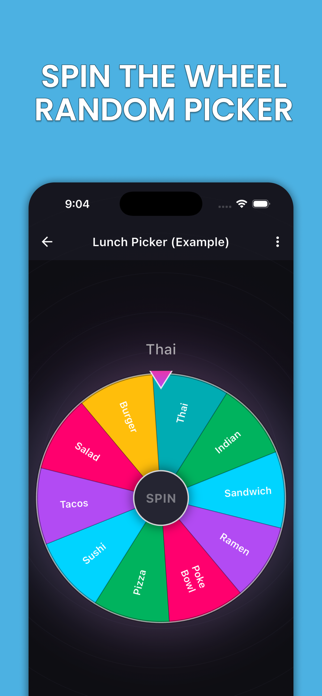Spinny Wheel - Random Picker Screenshot 1 of 5