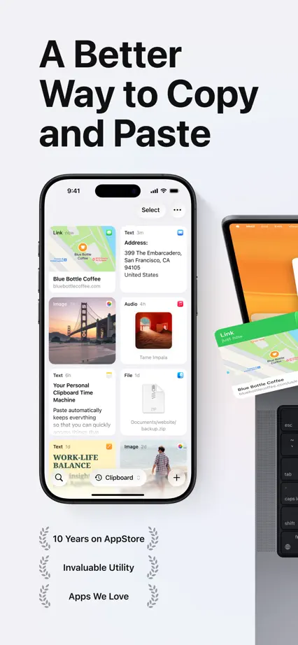 Paste, App Store screenshot 1