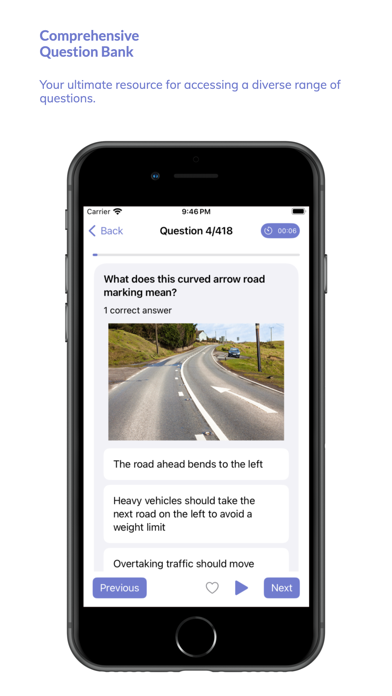 UK Driving Theory Test 2025. Screenshot