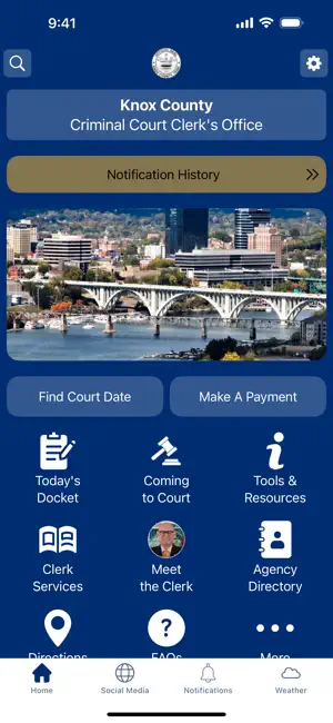 Knox Co. Criminal Court TN screenshot 1