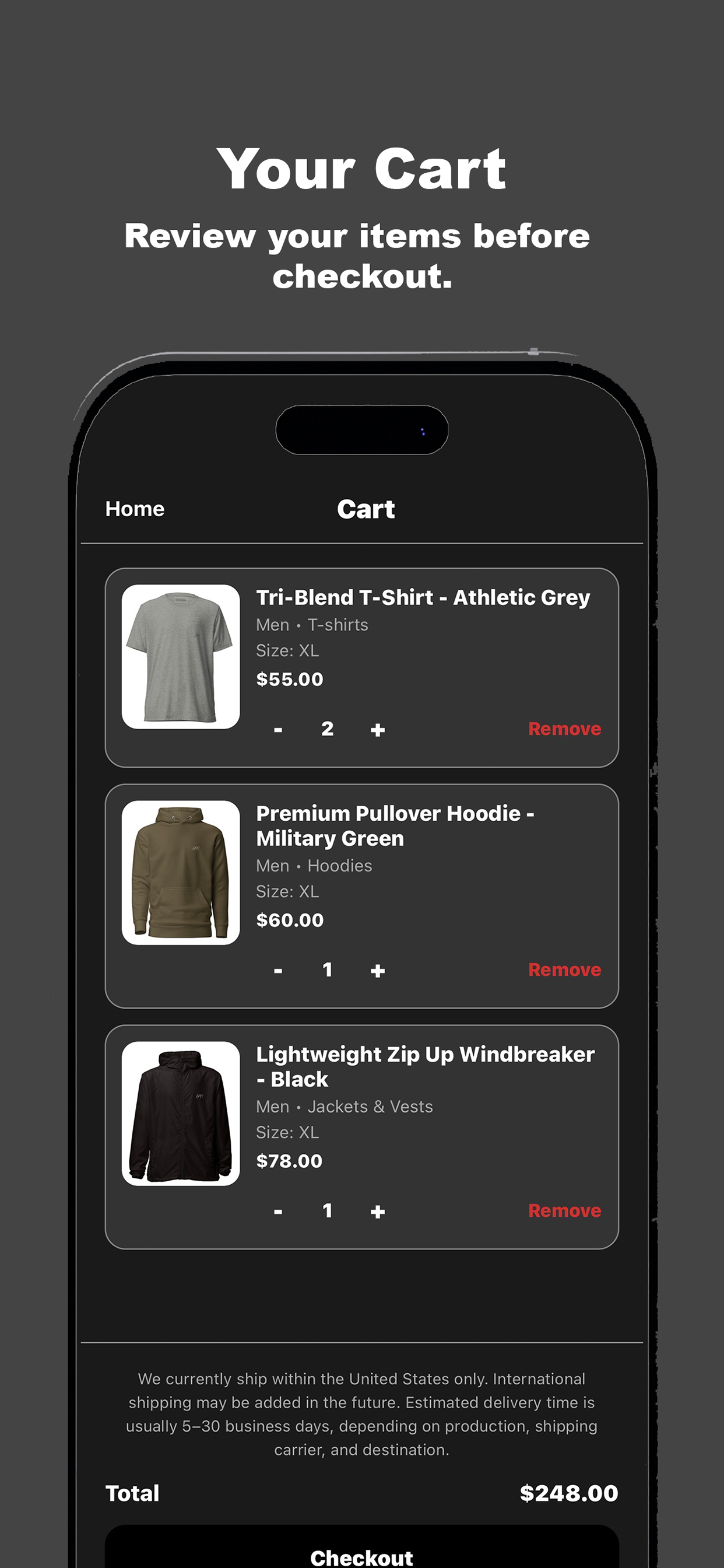 Shirts Code