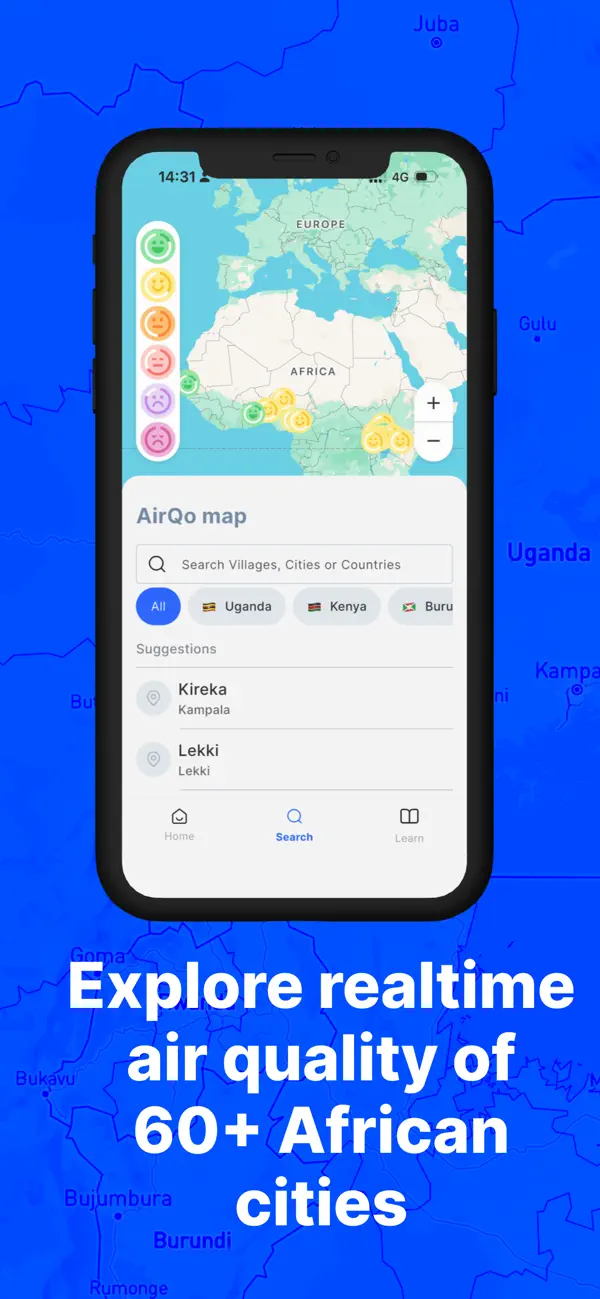 Screenshot #3 pour AirQo - Air Quality