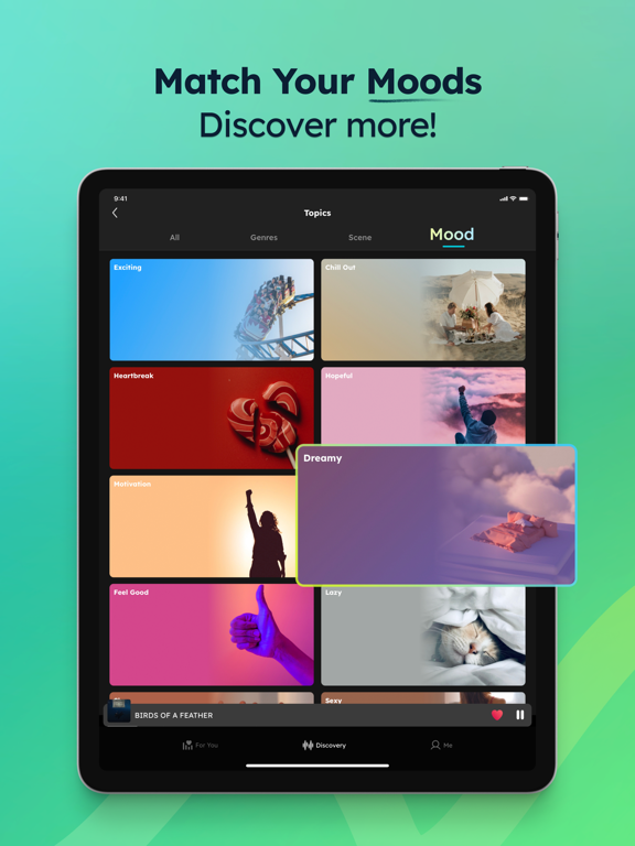 NCT - NhacCuaTui Nghe MP3 iPad screenshot 6 - Music app