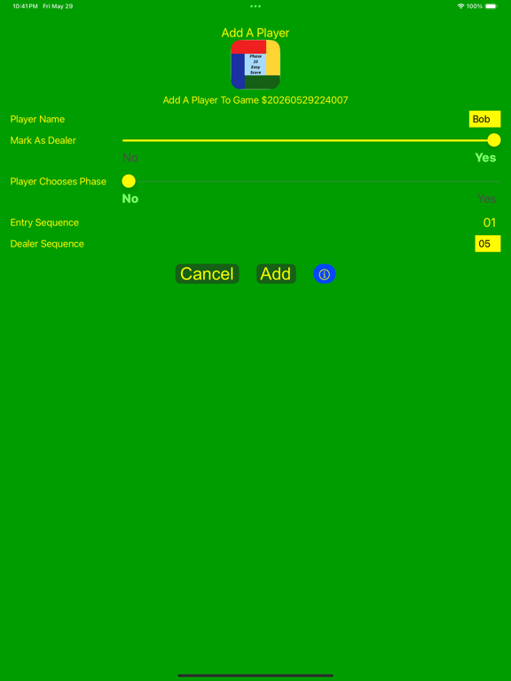 Screenshot #6 pour Phase 10 Easy Score