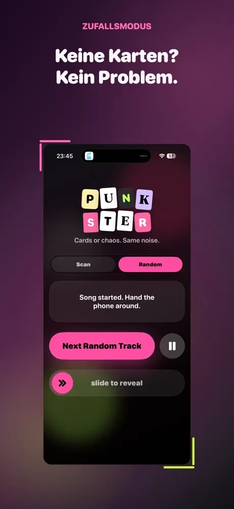 Punkster‑App screenshot 3