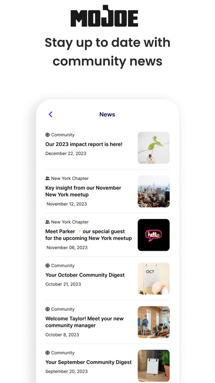 MOJOE Community screenshot-3