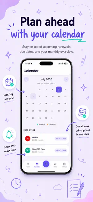CoinSlip: Subscription Tracker screenshot 2