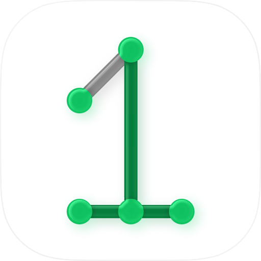 1LINE - Draw a line dot to dot
