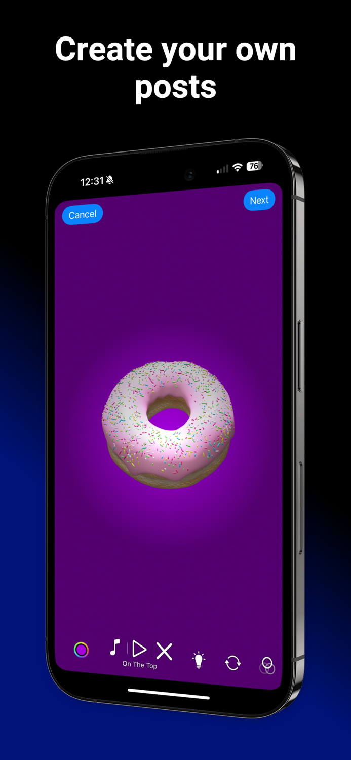 Sparlit 3D Social Media