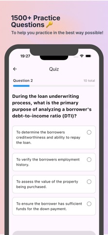 NMLS SAFE MLO Flashcards iPhone screenshot