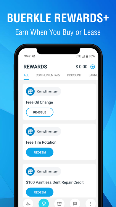 Buerkle Rewards Screenshot