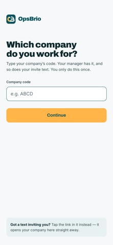 OpsBrio screenshot 1