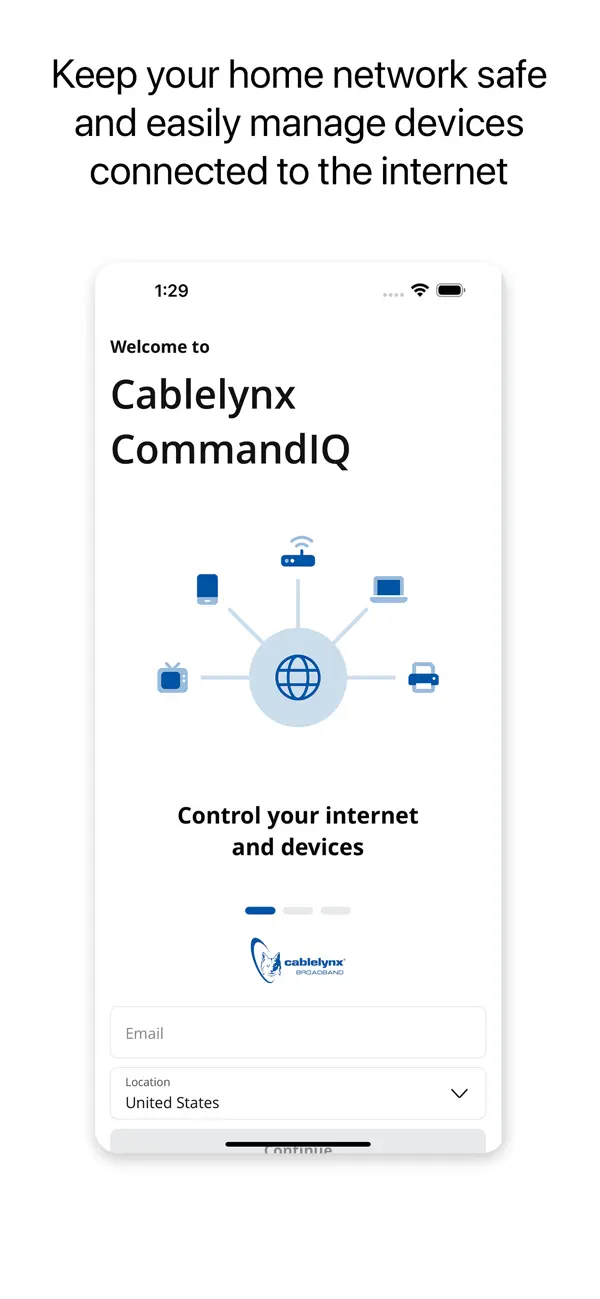Screenshot #1 pour Cablelynx CommandIQ