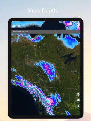 Weather Garden iPad screenshot